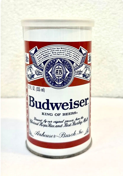 Budweiser Handkerchief Tin Can