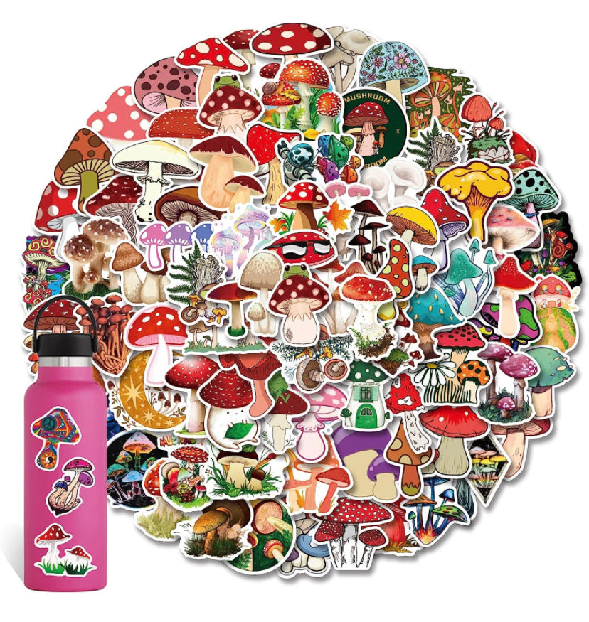 Mushroom Sticker Multi Pack