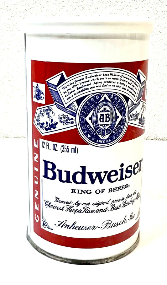 Budweiser Handkerchief Tin Can